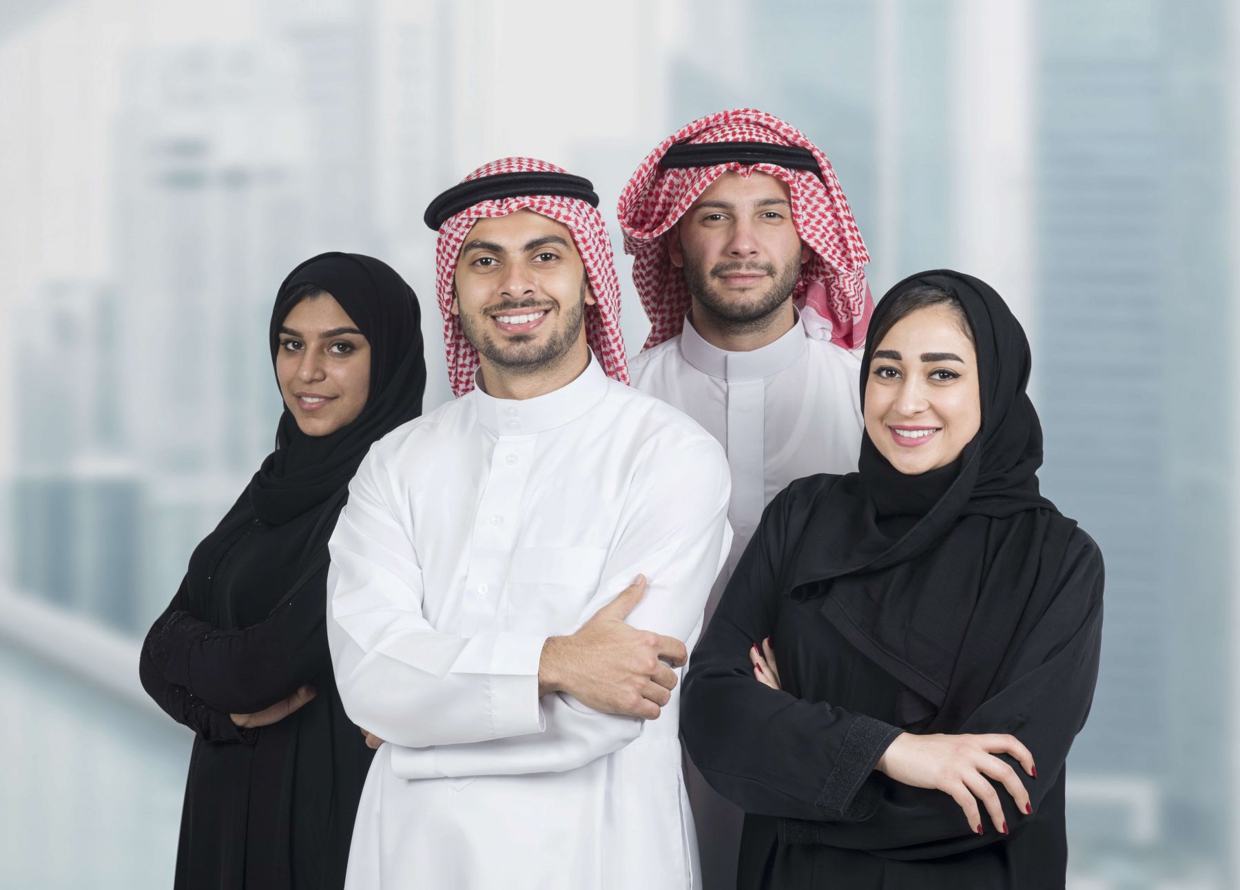 Жители Дубая